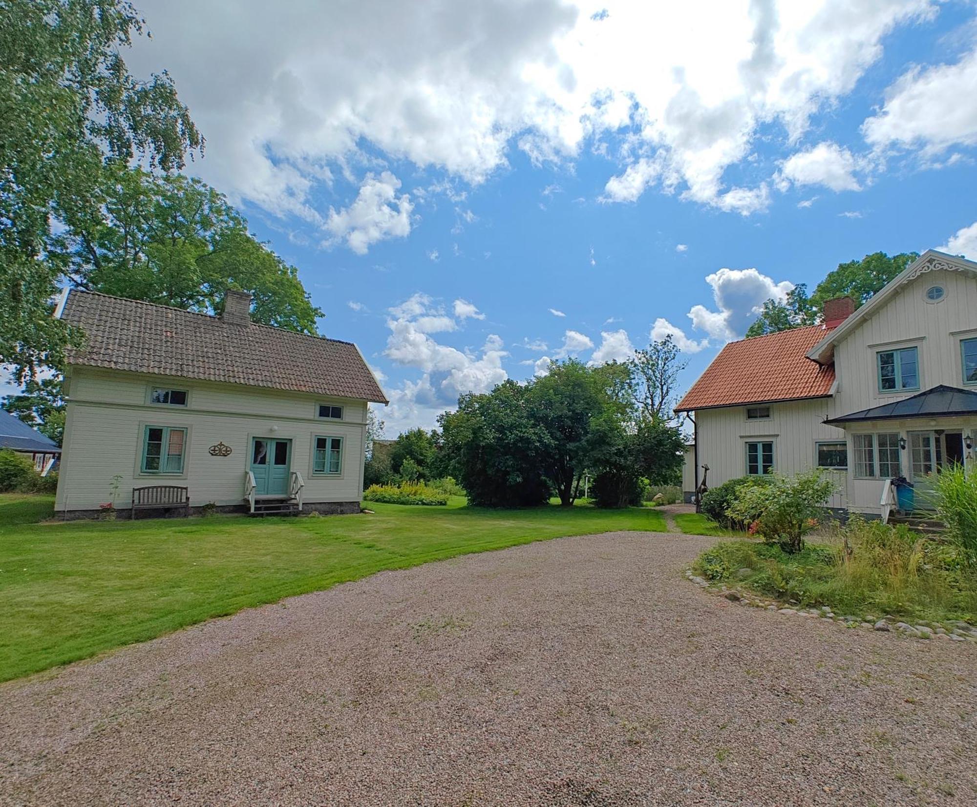 Lilla Backen Villa Hjo Bagian luar foto